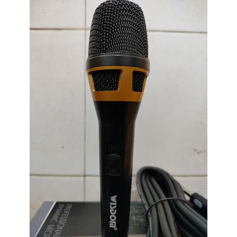 Mic kabel wisdom D8S original Wisdom d8s|MIC KABEL WISDOM D8S ORIGINAL MICROPHONE WISDOM D 8S SWITH 