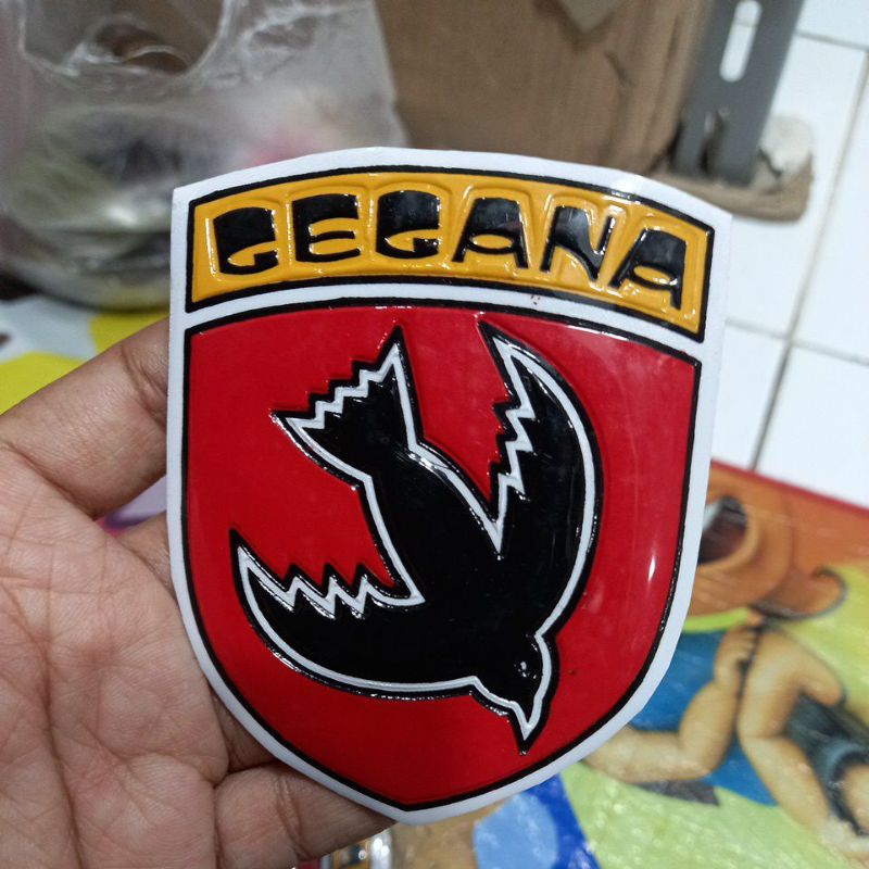

Stiker Embos Logo GEGANA
