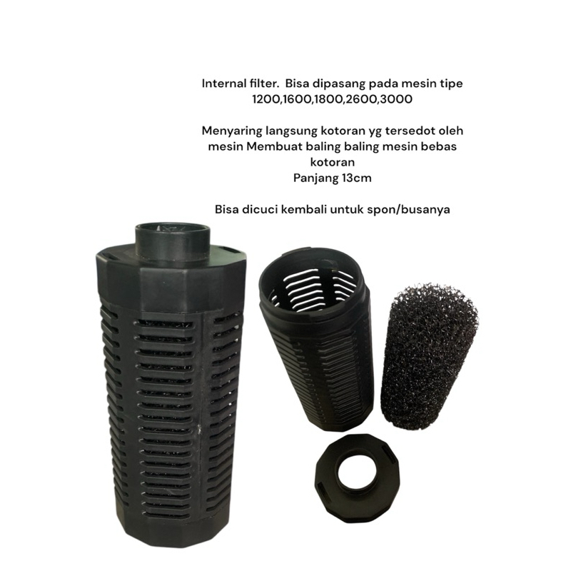 Quick filter saringan aquarium filter bulat