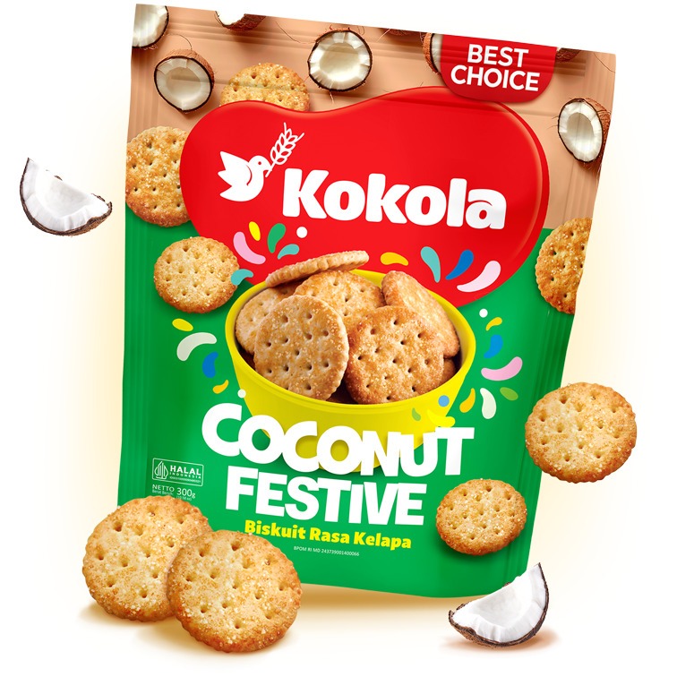 

Kokola Coconut festive 300 gr