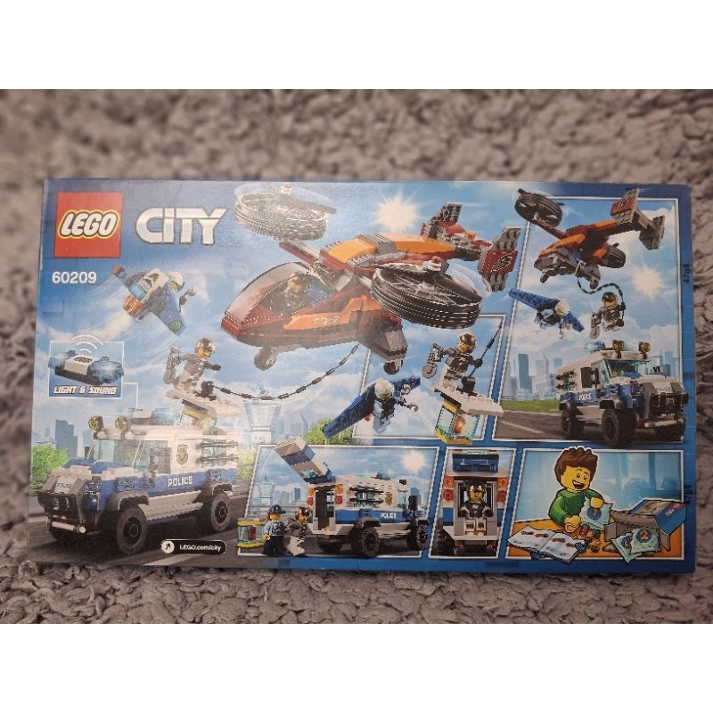 BARU LEGO City Police Light & Sound 60209 Original
