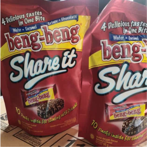 

Beng Beng Share It Wafer Karamel Coklat Kemasan 95gr