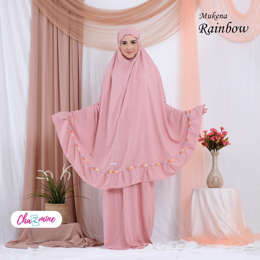 Mukena Dewasa Model Rainbow