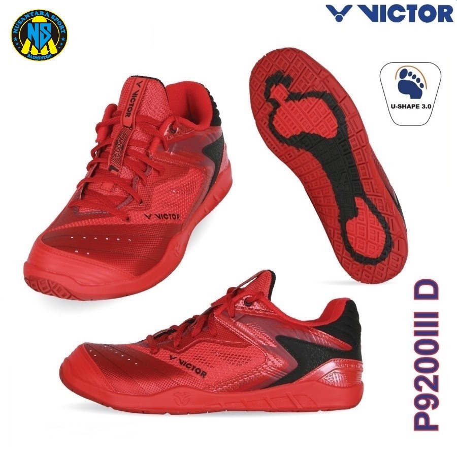 Sepatu Badminton Victor P9200 III / P 9200 III Original - D
