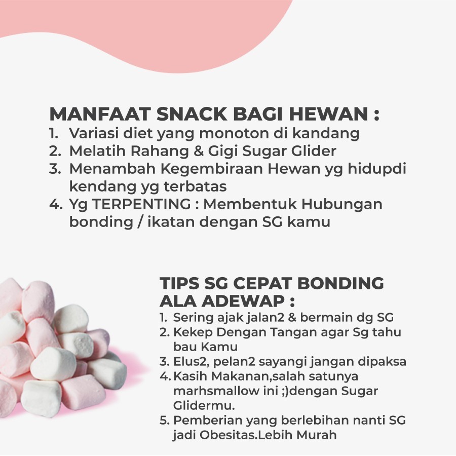 GROSIR Mini Marshmallow Marshmellow sugar Glider 35gr Reseller