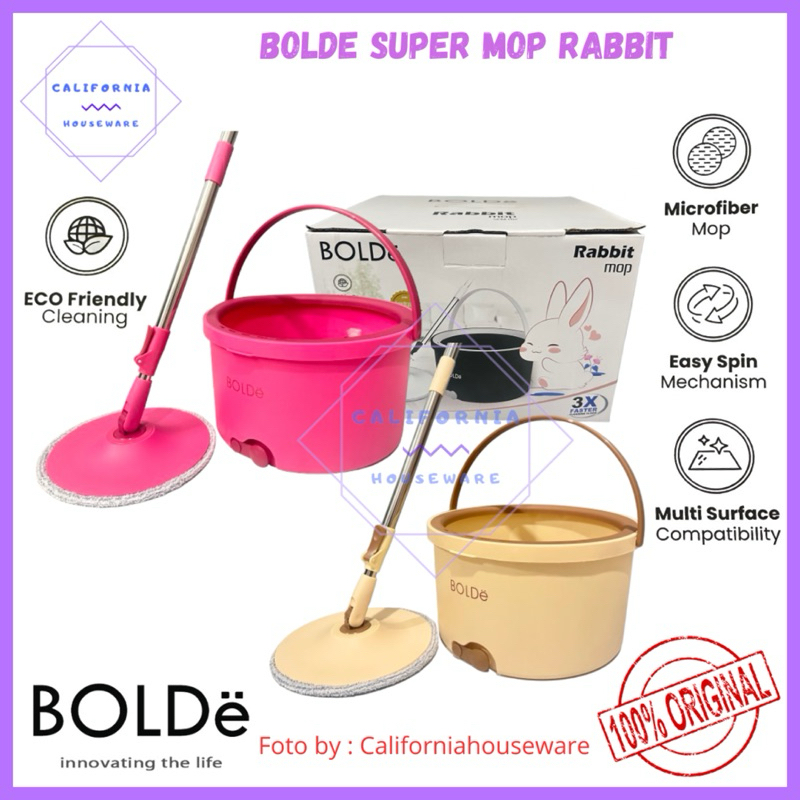 BOLDE Super Mop Rabbit / Pel Mop Bolde / Mop Bolde