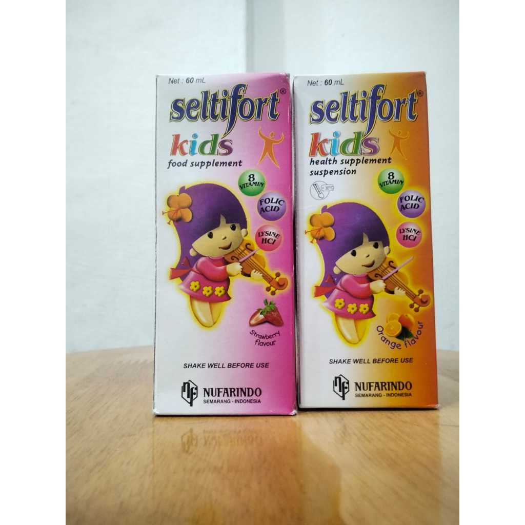 SELTIFORT KIDS | MULTIVITAMIN ANAK | DHA | ASAM FOLAT |