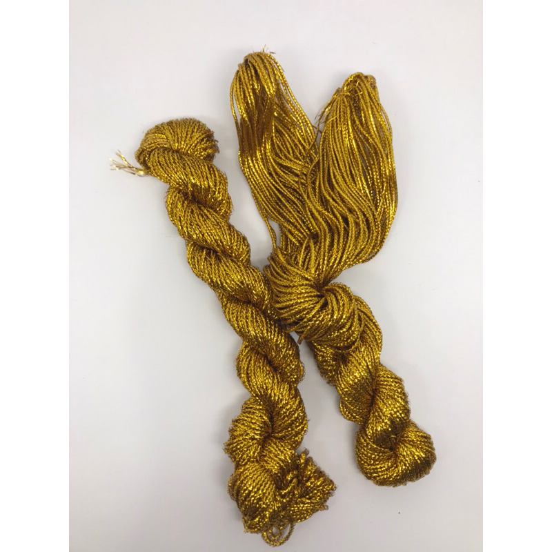 Benang Timbul Emas per untai (Benang souvenir)