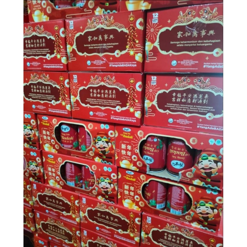 

Hampers Imlek CNY Liang Teh isi 12 cap BADAK / HAMPERS IMLEK CHINESE NEW YEAR