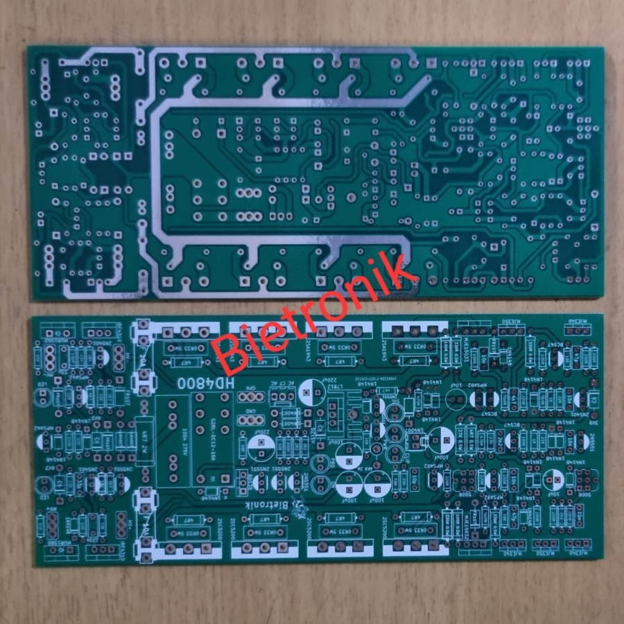 PCB HD4800 2U AMP Class H Dauble Layer