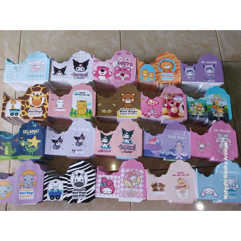 

amplop lebaran 5 pack / 50 pcs (motif random)