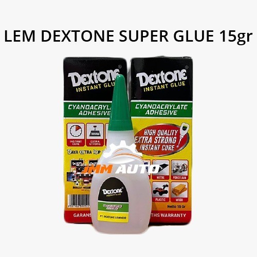 Lem DEXTONE Superglue / Lem Korea Super Glue Dextone 15gr Original