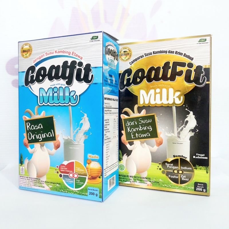 

Susu Kambing Etawa Goatfit 200 gram