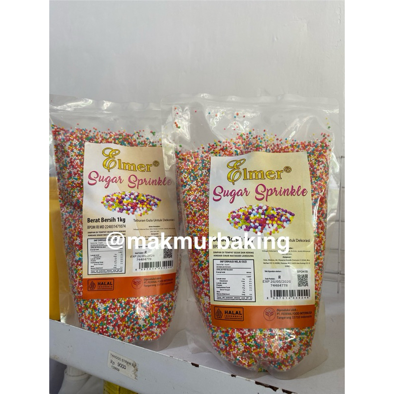 

Elmer Sugar Springkle 1kg