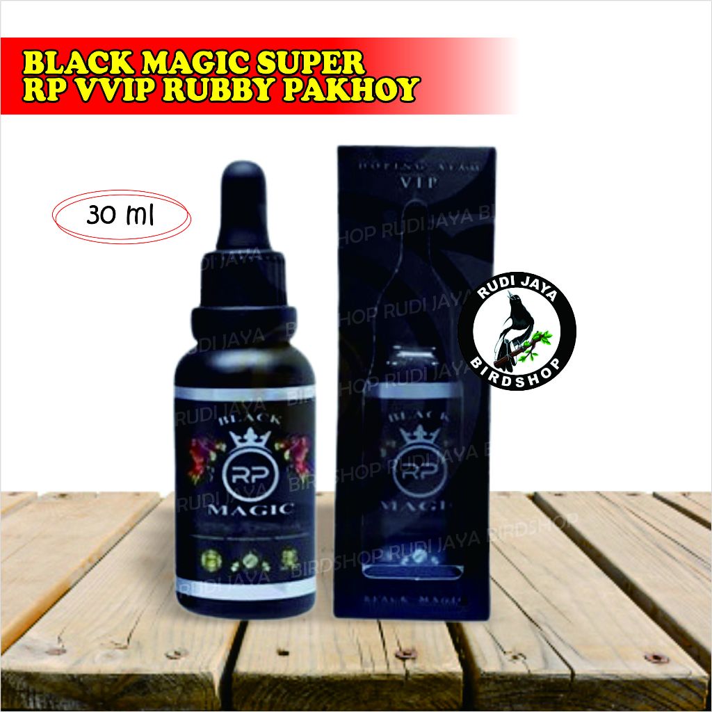 BLACK MAGIC SUPER VVIP RUBBY PAKHOY 1 BOTOL VITAMIN DOPING AYAM ADUAN MENAMBAH STAMINA MENTAL BAJA