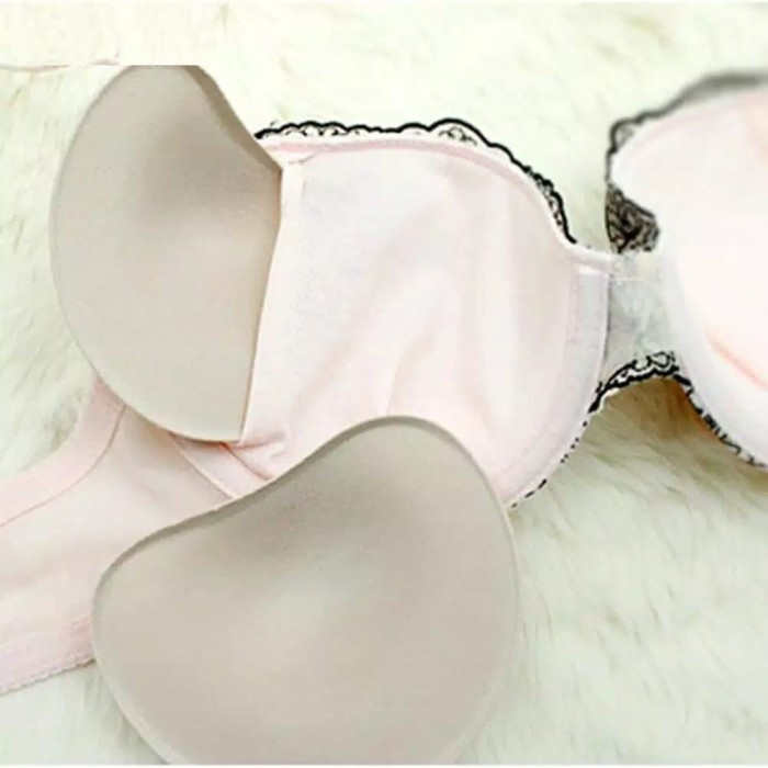 YSO Busa Bra Hati Tambahan Segitiga Bikini Padded Busa Bra Hati