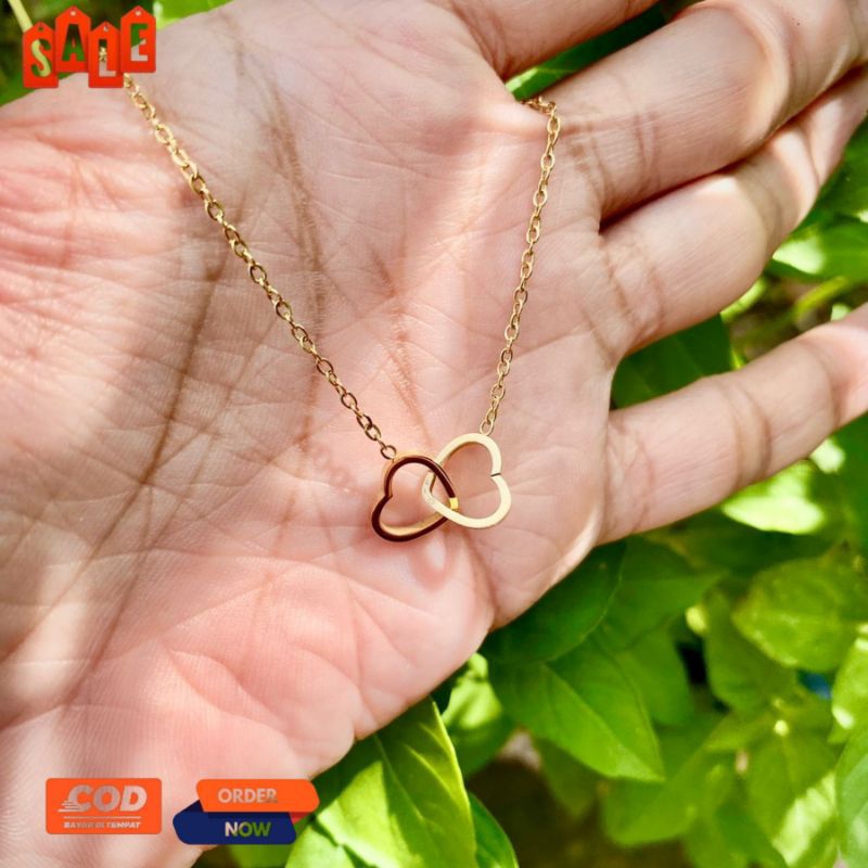 Kalung Bandul 2 Love