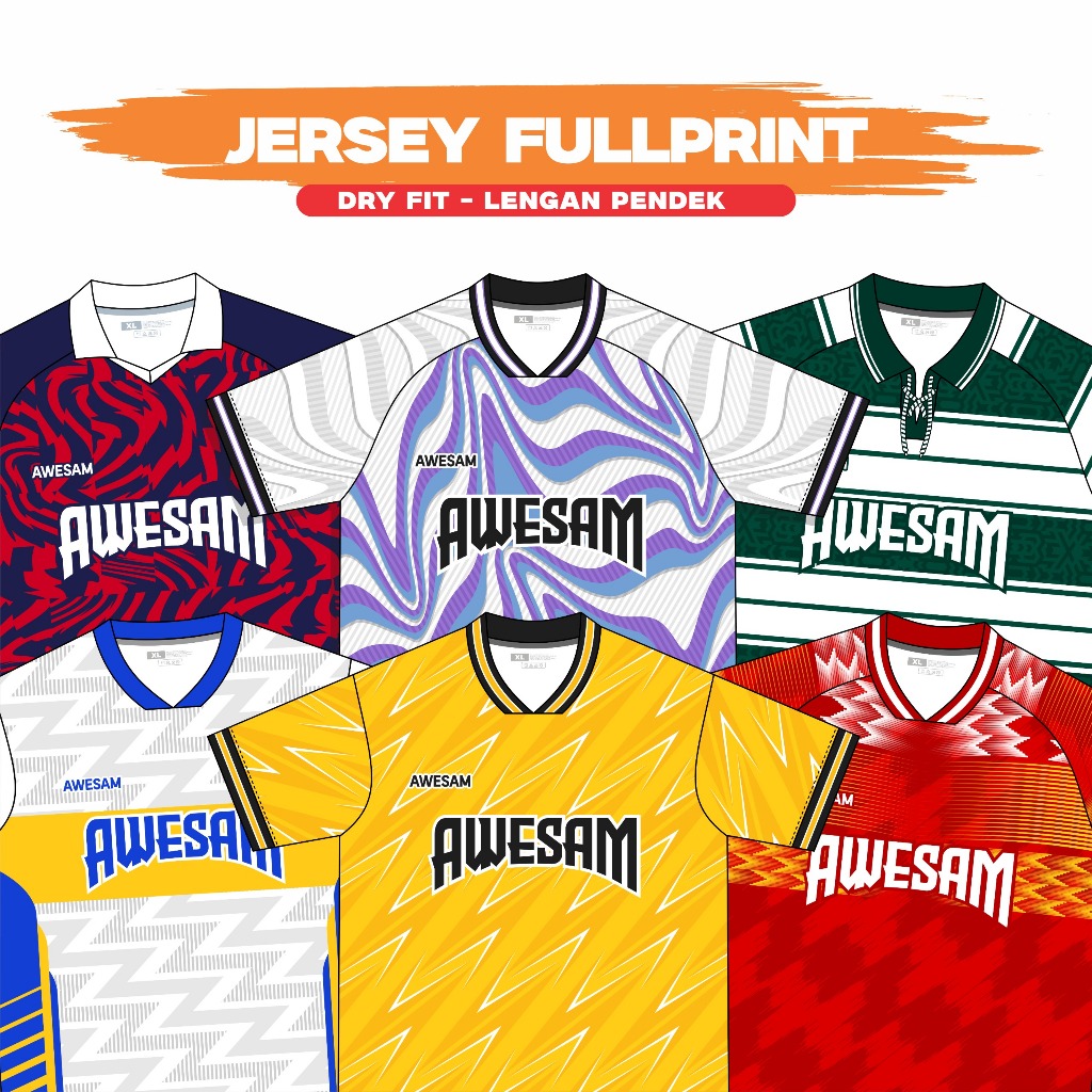 [ PART 9 ] JERSEY FULLPRINT - AWESAM