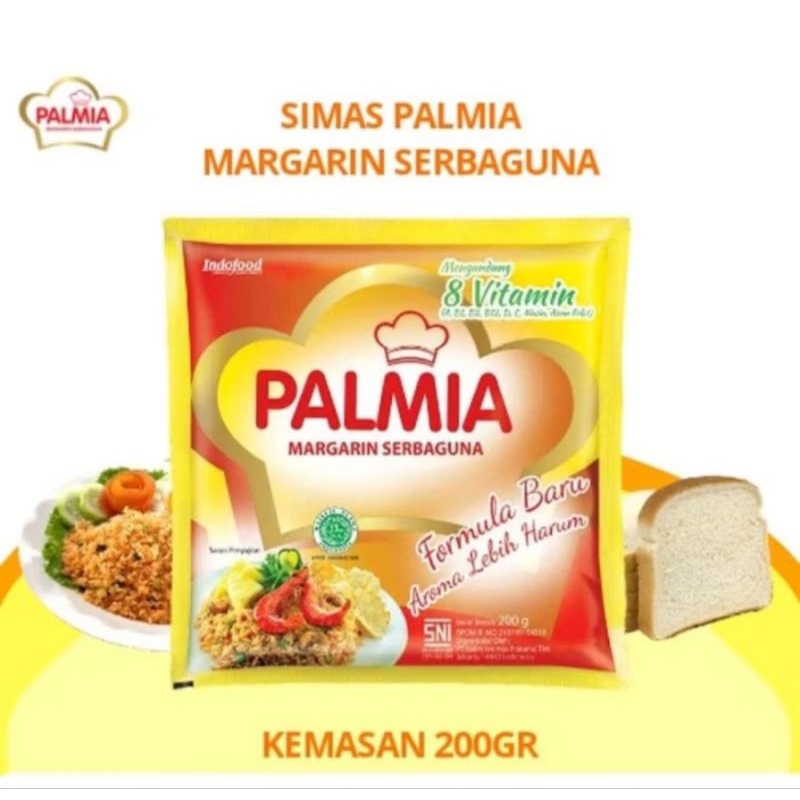 

Palmia Margarine Serbaguna 200gr