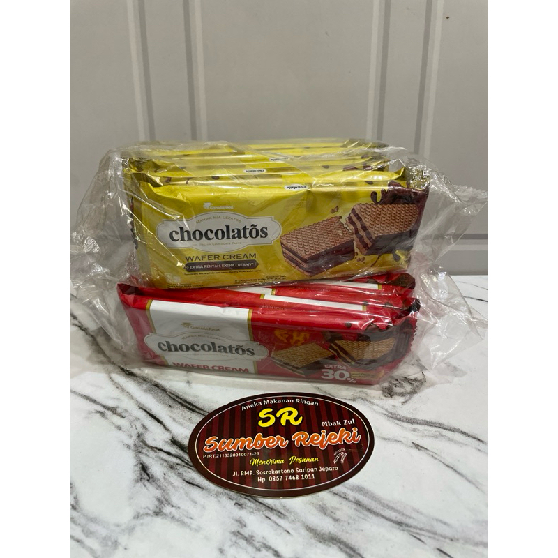 

CHOCOLATOS WAFER CREAM ISI 10