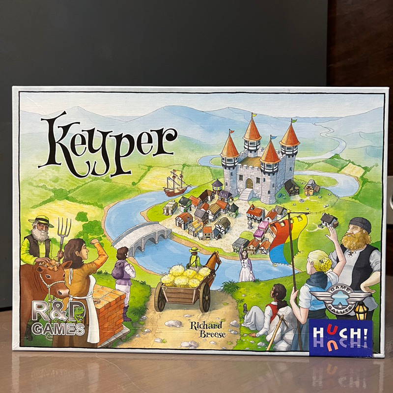 Keyper Board Game Preloved Original