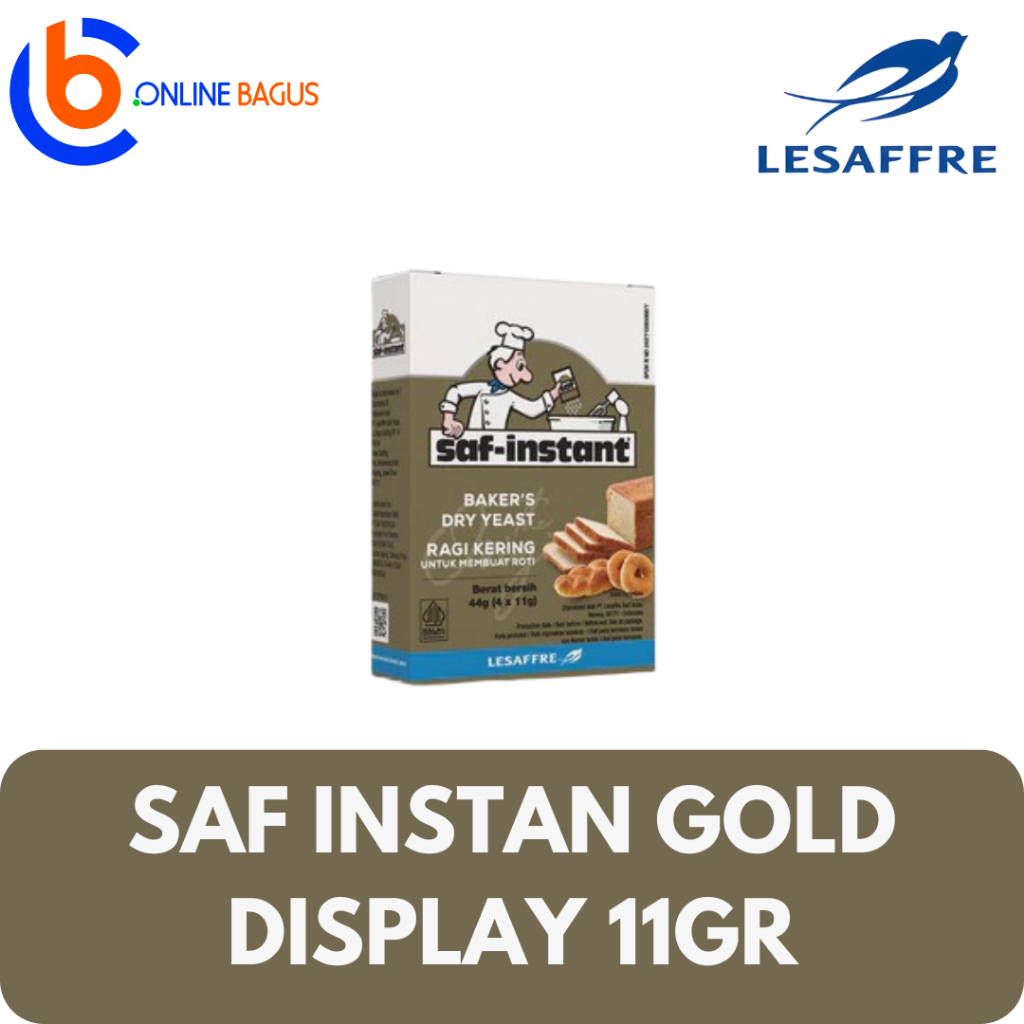 

SAF INSTANT GOLD SACHET 11 GR 1 PACK ( ISI 4)