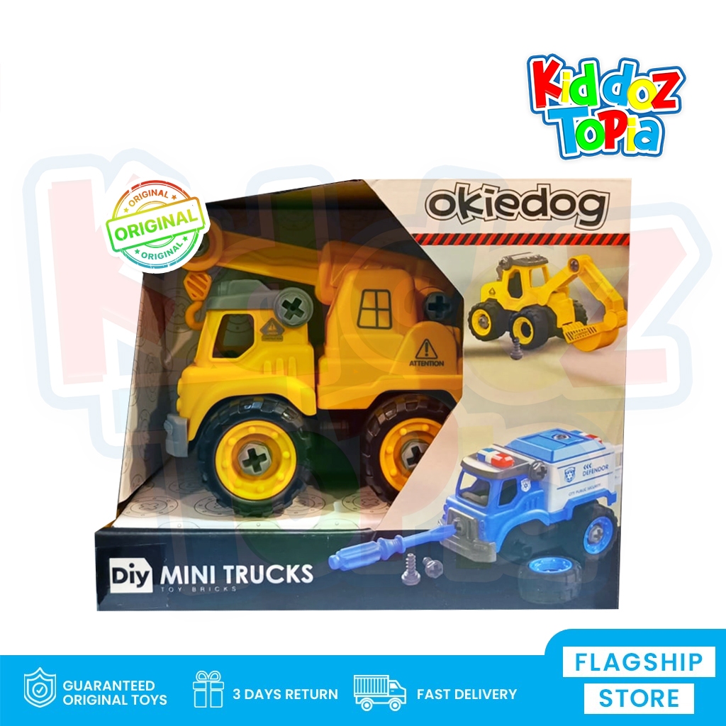 Okiedog MINI DIY - CRANE YELLOW CJ1614169