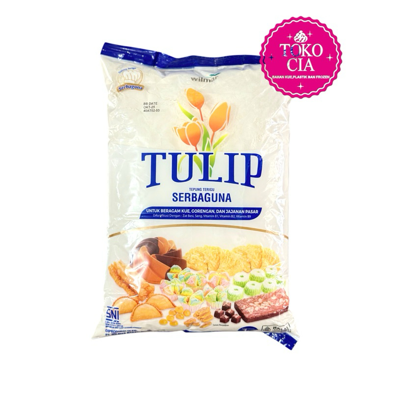 

Tulip Serbaguna Tepung Terigu 1kg