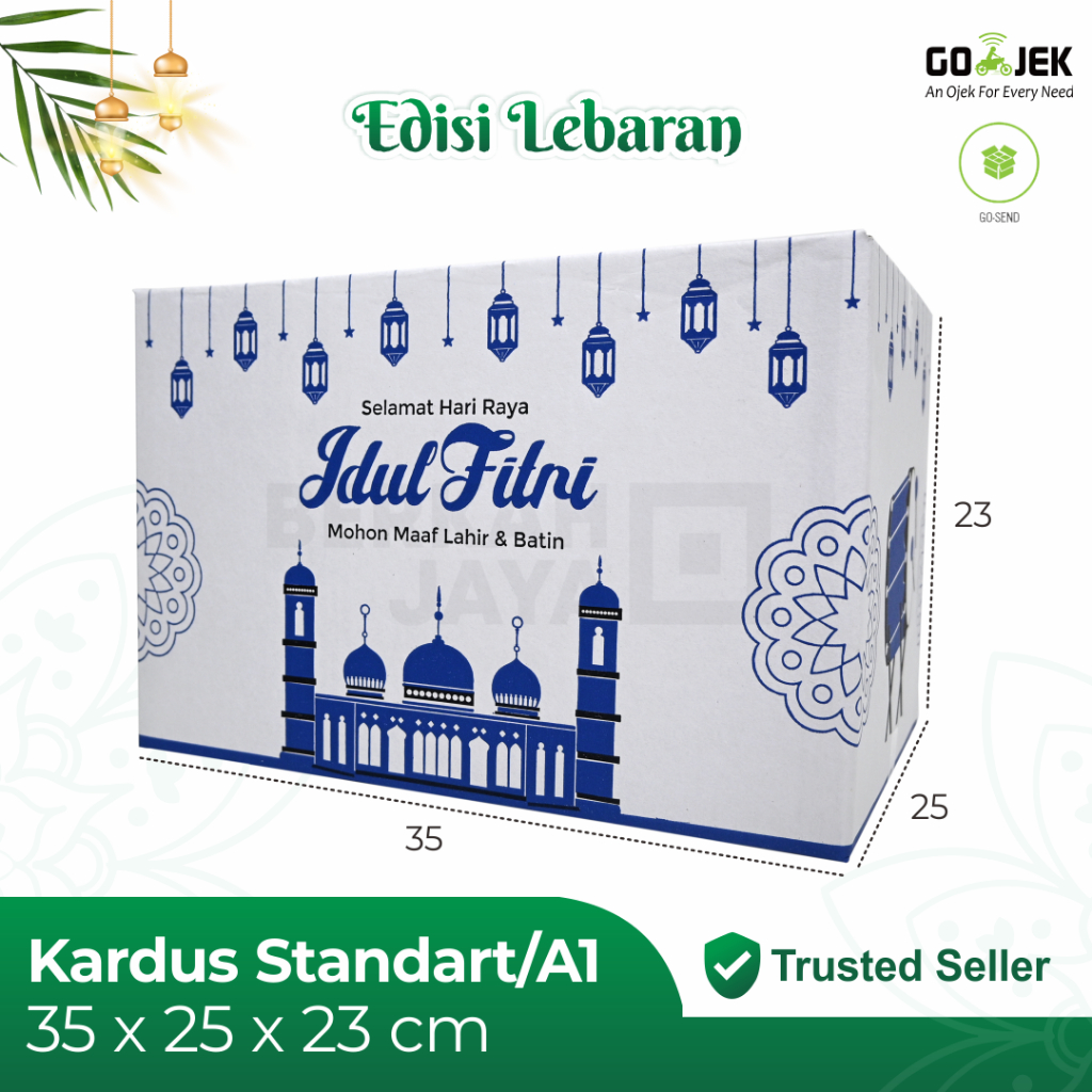 

Box Parcel 35x25x23 cm / Kardus Parcel / Parcell Lebaran / Idul Fitri / Eid Mubarak / Box Paket Sembako / Box Hampers Lebaran (Lebaran Bedug Putih 35 x 25 x 23 cm))