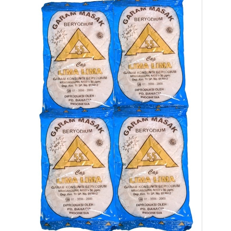 

GARAM MASAK BERYODIUM 100gr 5pcs