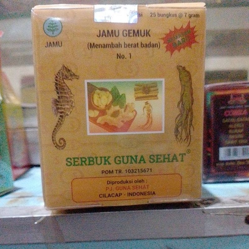 

Serbuk Guna Sehat Jamu Gemuk (Menambah Berat Badan) No. 1