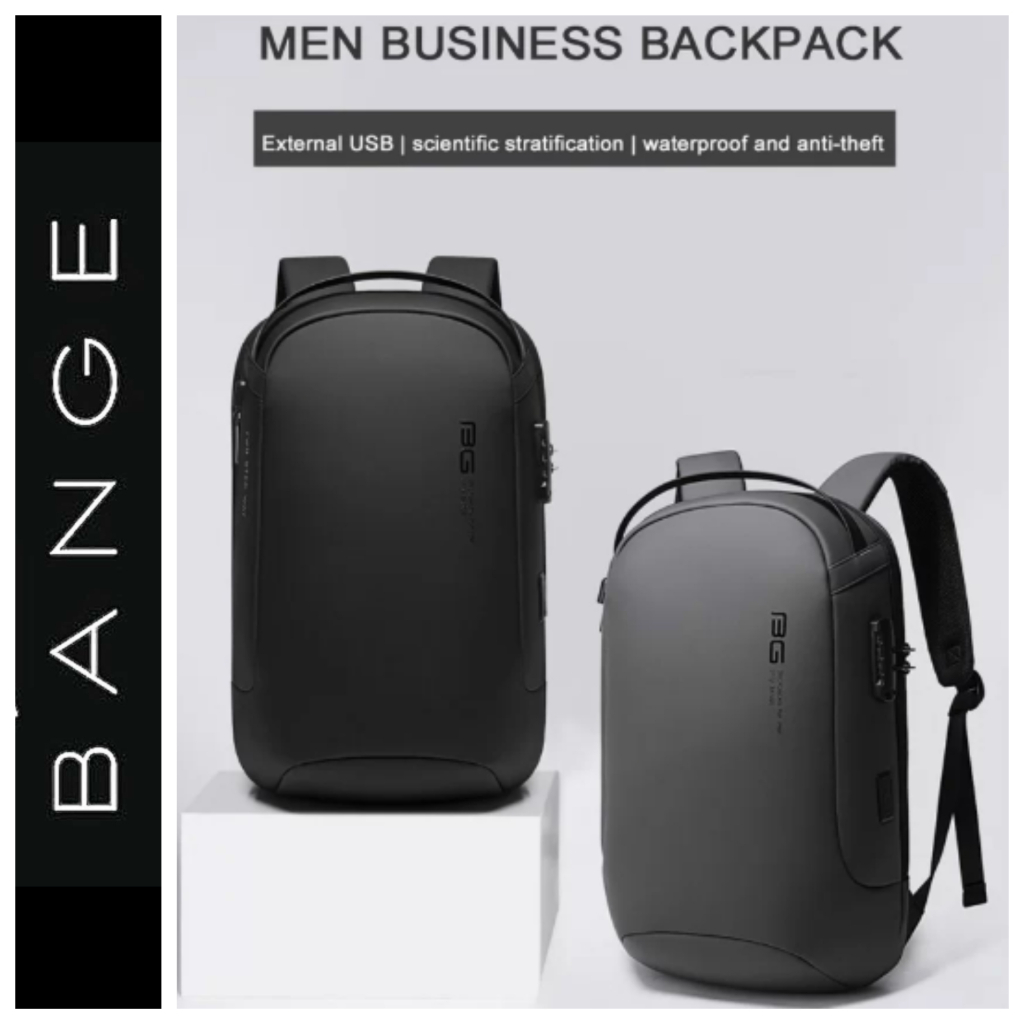 ORIGINAL Bange exclusive USB Waterproof backpack tas ransel laptop pria 7225 egjoaz