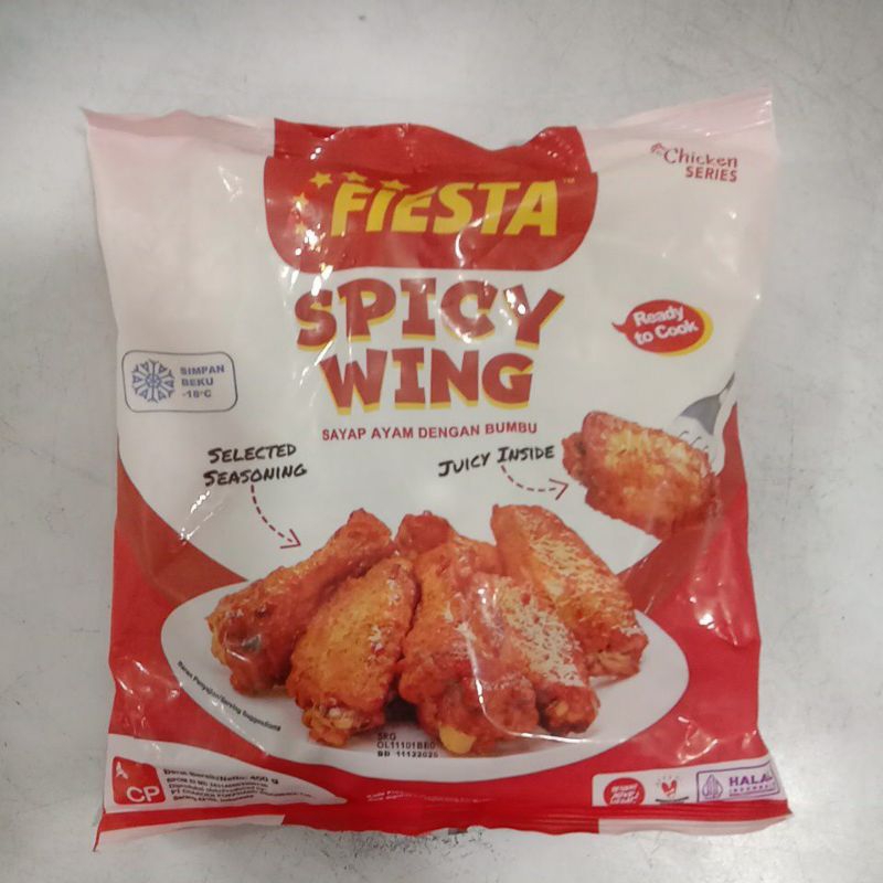 

fiesta spicy wing 400g