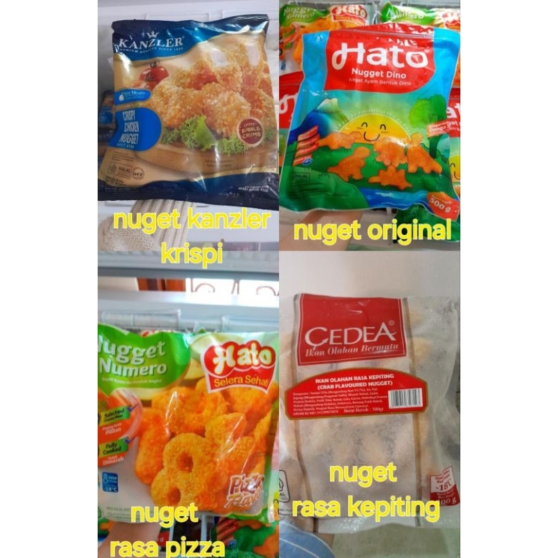 

aneka olahan nuget enak