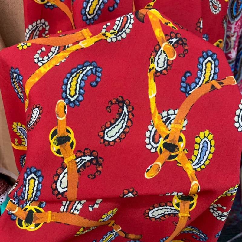 kain soft diamond crepe - kain soft diamond crepe motif - kain diamond crepe premium