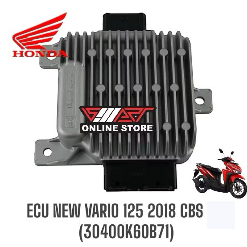 ECU NEW VARIO 125 2018 CBS K60R ORIGINAL (30400K60B71)