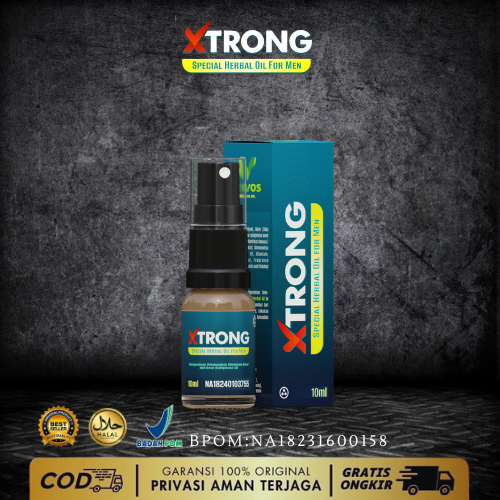 XTRONG Original Magic Spray Kuat & Tahan Lama Tanpa Kebas Aman BPOM Privasi Aman