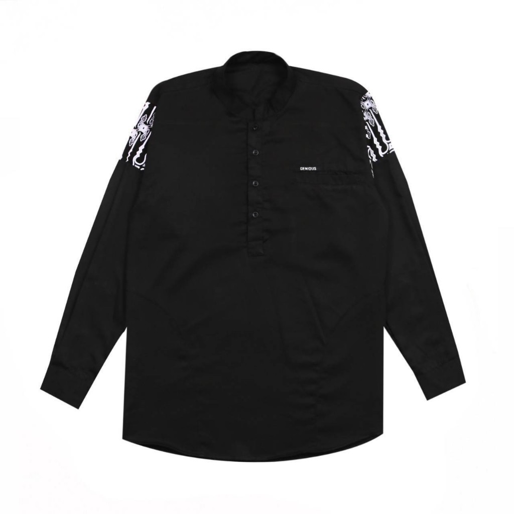 KURTA PAKISTAN LENGAN PANJANG PRIA ORIGINAL MOTIF BATIK