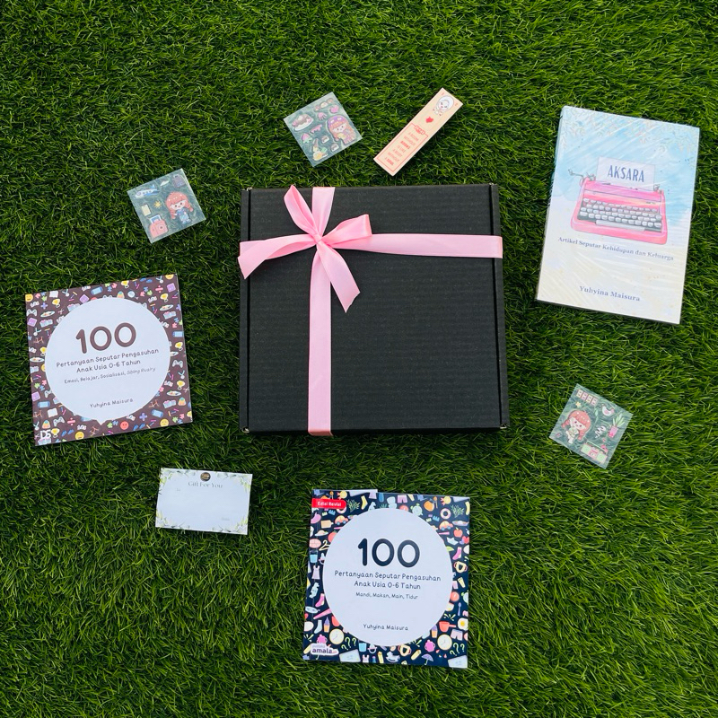 GENAPUSTAKA - HAMPERS PAKET ISI 3 BUKU KARYA IBU SARRA RISMAN