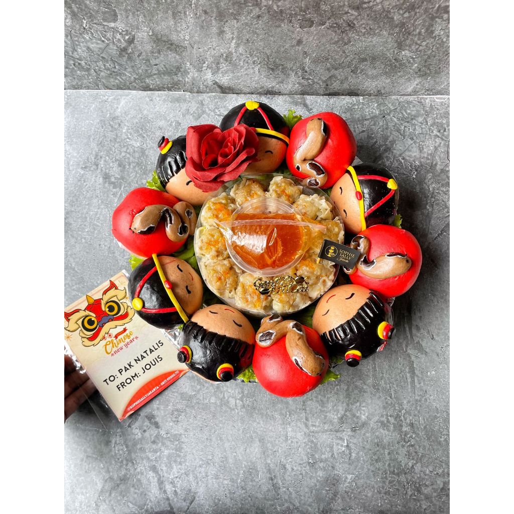 

Bakpau mix Siomay Ayam / Choipan Tampah - Hampers Imlek / CNY Edition