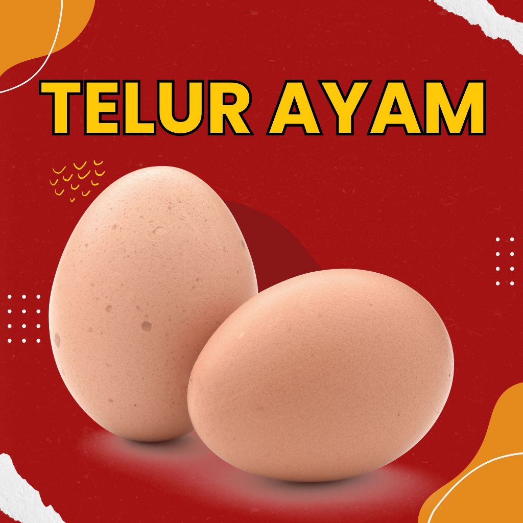 

TELUR AYAM NEGERI / TELUR AYAM SEGAR <PER BUTIR>