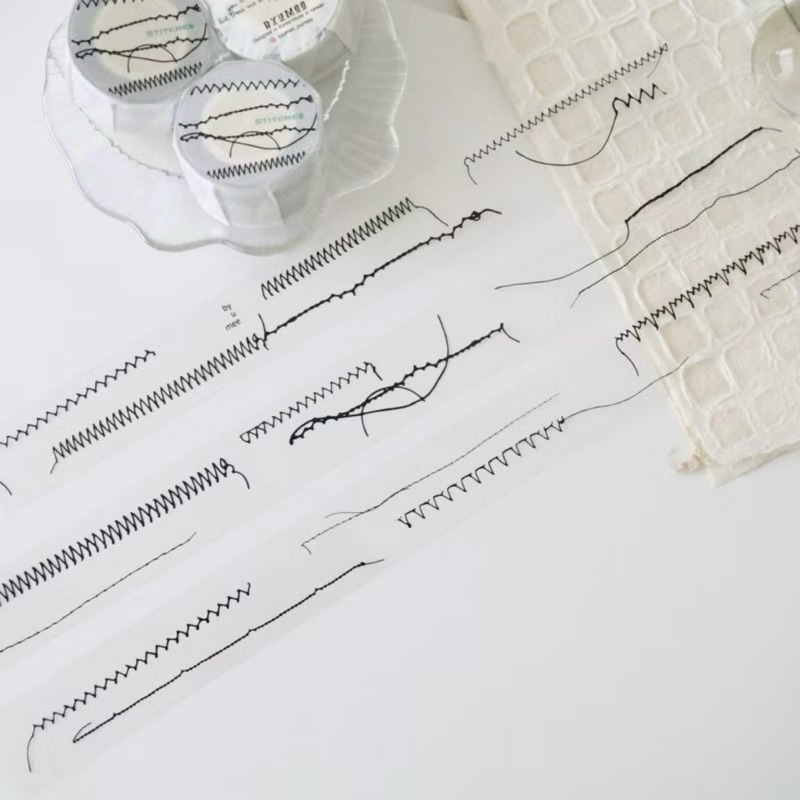 

Byumee PET Tape - Stitches . Calm Winter
