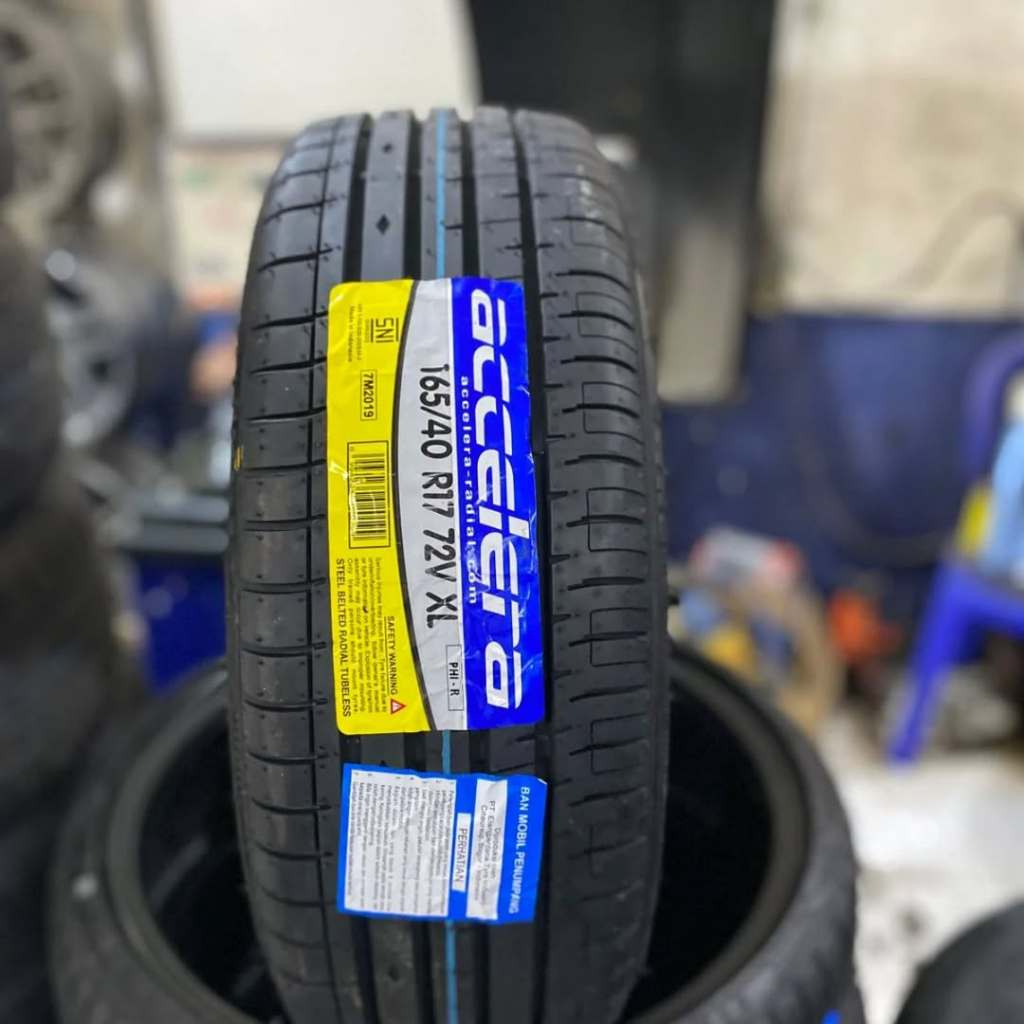 Ban Mobil Ceper R17 Accelera Phi-r 165 40 Ring 17 Tubles Radial Terbaru ban mobil ring17