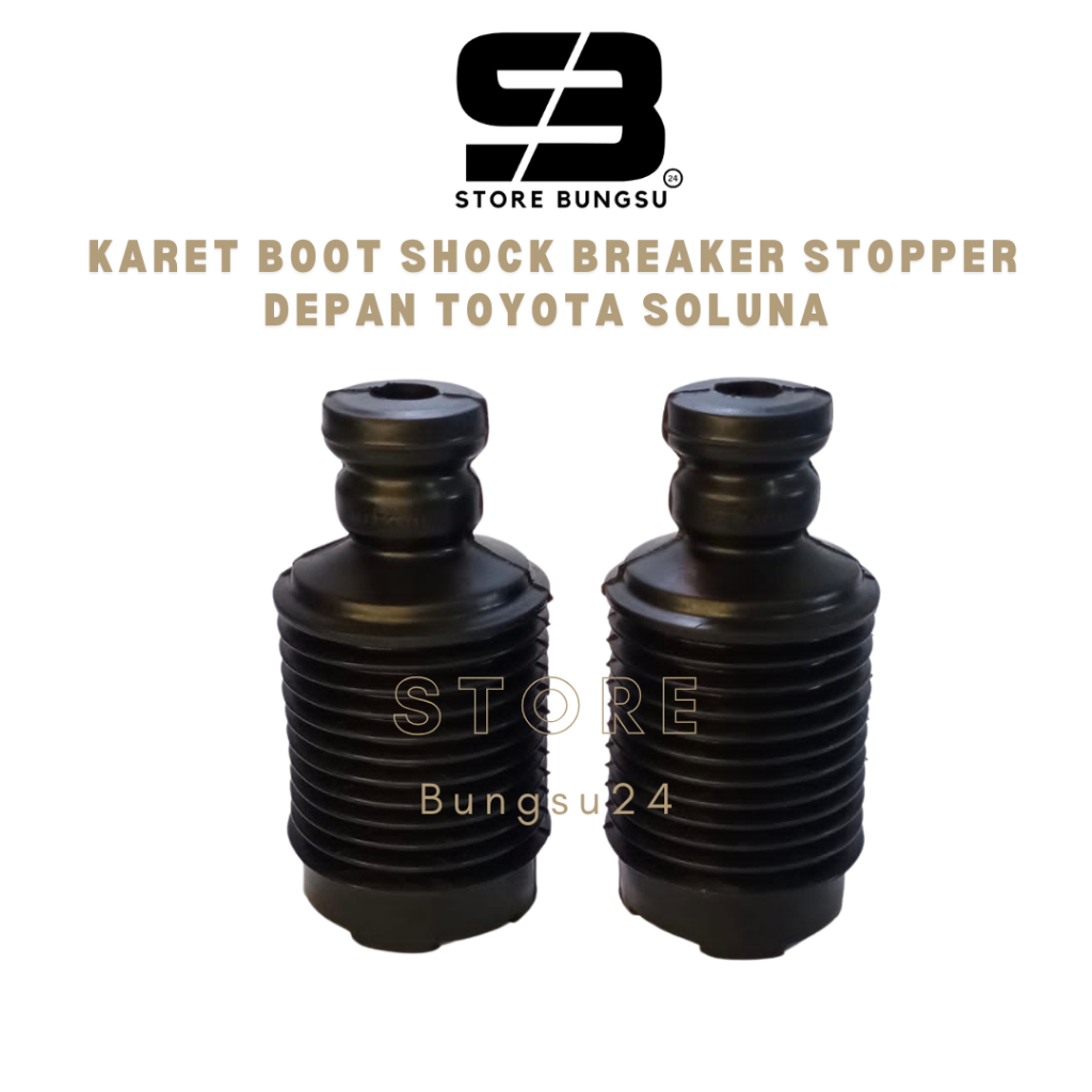 SPAREPART MOBIL Karet Boot Shock Breaker Stopper Depan TOYOTA SOLUNA - Aftermarket
