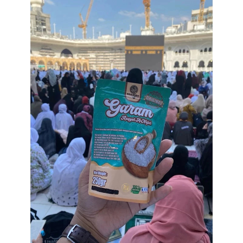 

Garam Ruqyah AnNajah 250gr 500gr - Meruqyah Anak Yg Sulit Di Atur/Bandel, Mentralisir Rumah/menyembukan penyakit Tetapi Kesehatan dll