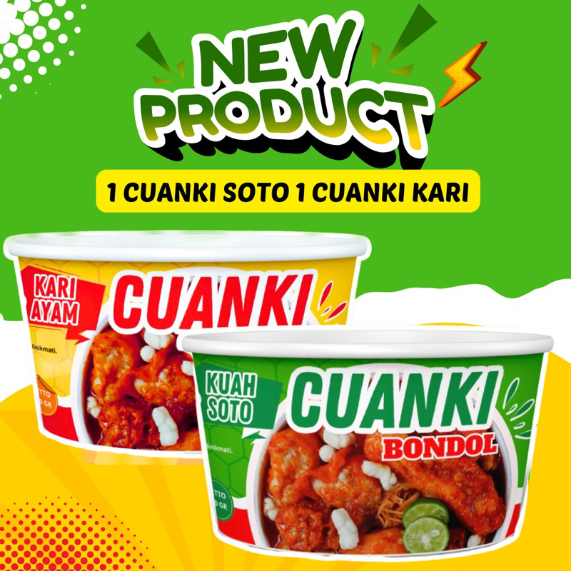 

BUNDLING 1 CUANKI KARI 1 CUANKI SOTO AYAM