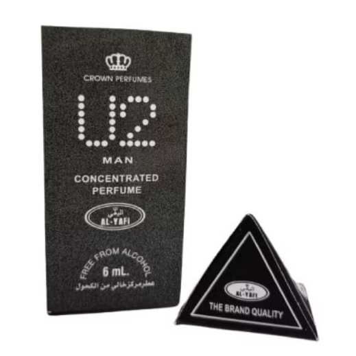 Parfum U2 MAN 6ml - Minyak wangi U2 Man non Alkohol