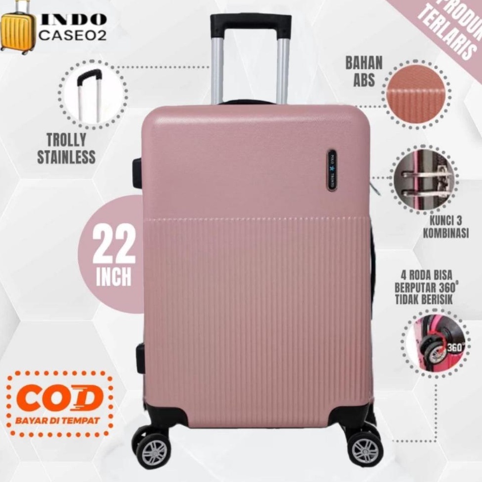 Sangat Nyaman KOPER 22 INCH  KOPER GENEVA 62 KOPER KOPER FIBER KOPER SEDANG KOPER PREMIUM