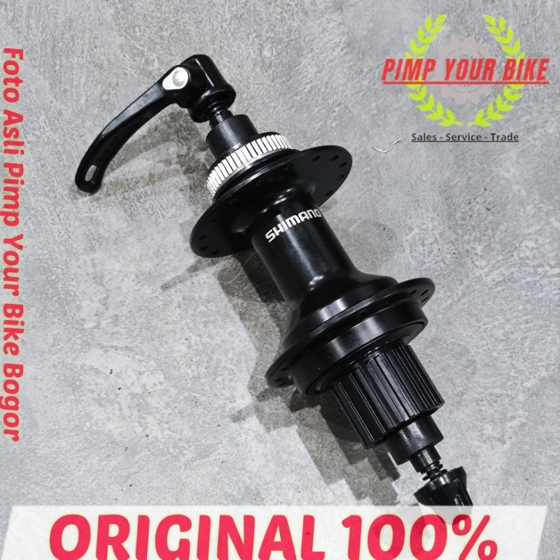 Freehub Shimano MT401 Microspline QR 135 141 32H Hub Belakang