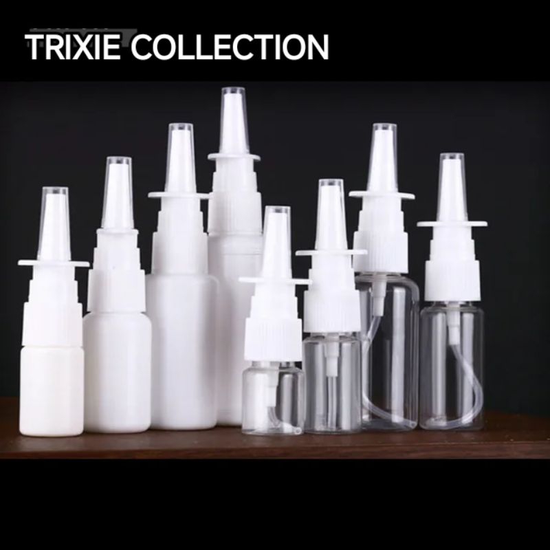 Plastic nasal nose spray bottle botol plastik semprot hidung 10 ml 20 ml 30 ml 40 ml 50 ml